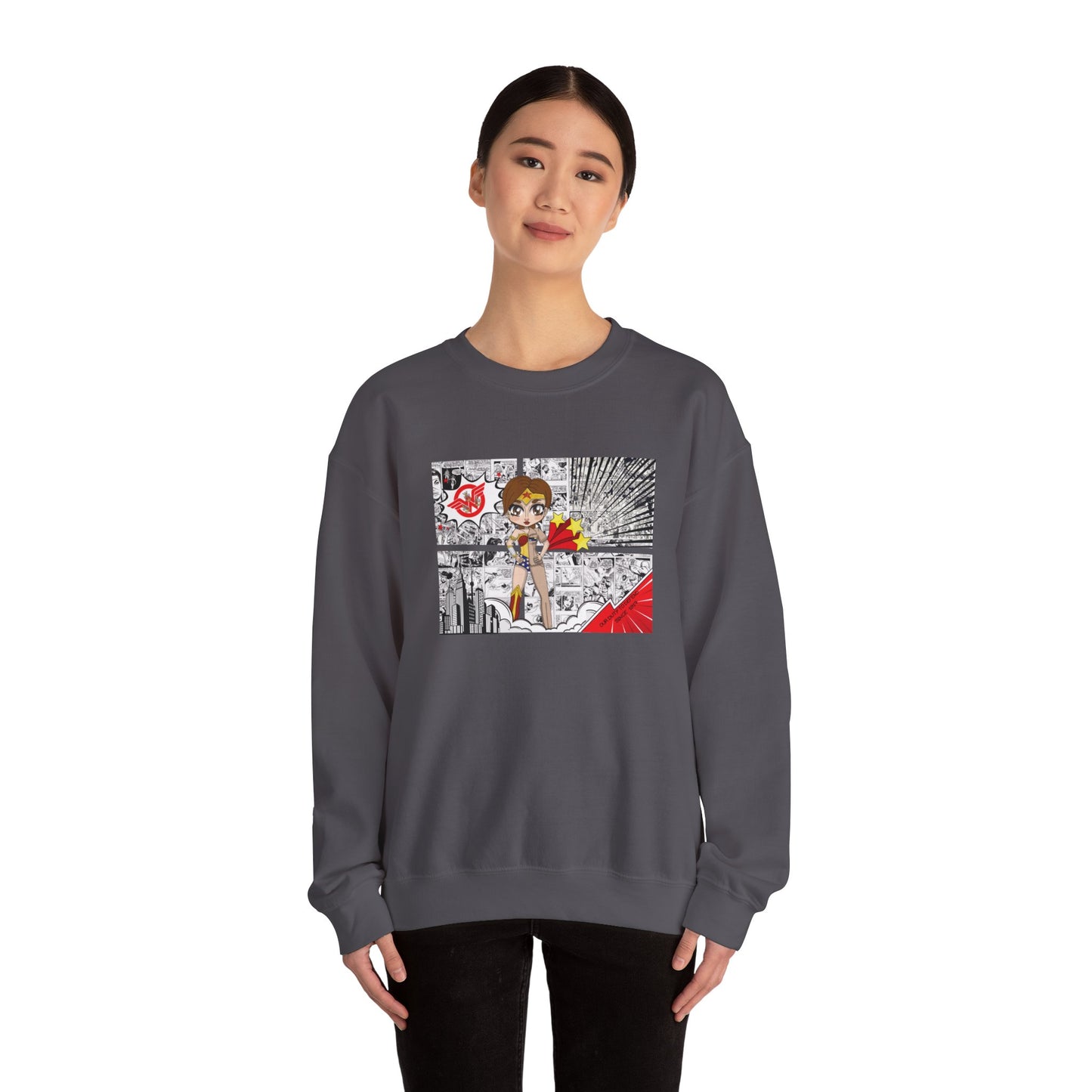 News Flash Comic V4 Crewneck Sweater