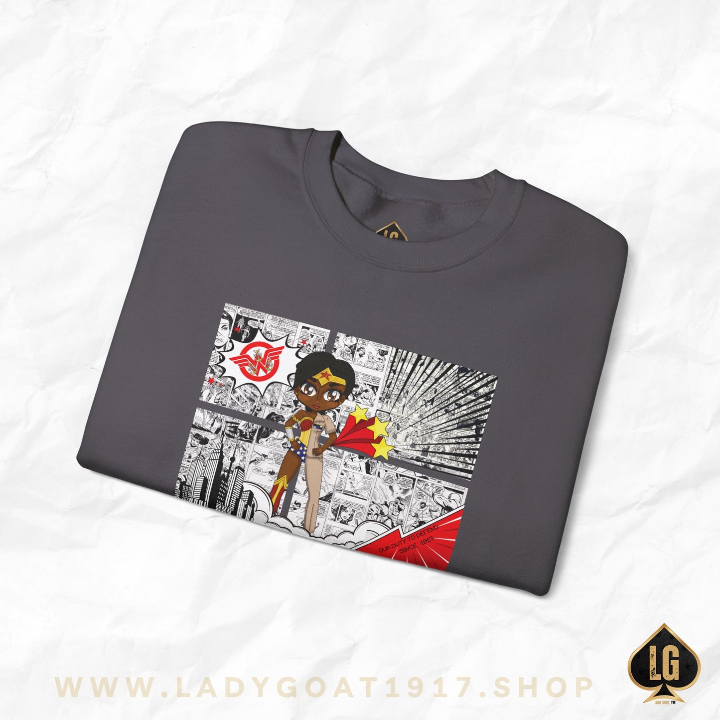 News Flash Comic V3 Crewneck Sweater