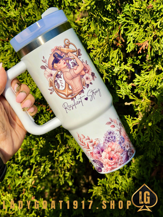 Resilient and Strong 2.0 Lady Goats Tumbler V3