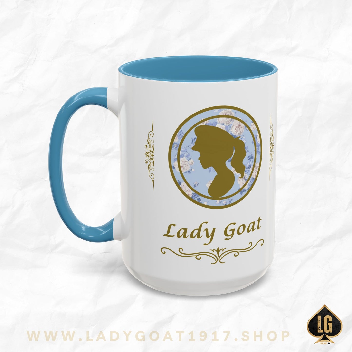 LADYGOATFANCY V2 Accent Coffee Mug 15oz