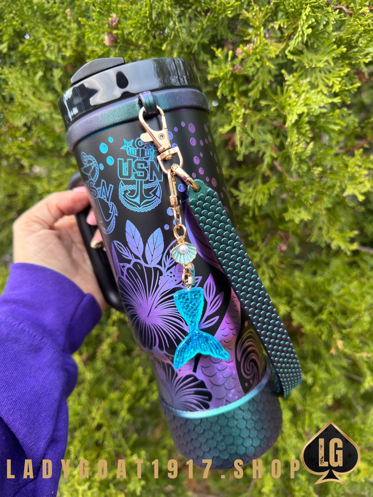 Crest of Wave Black OD Tumbler Limited w/Accesories