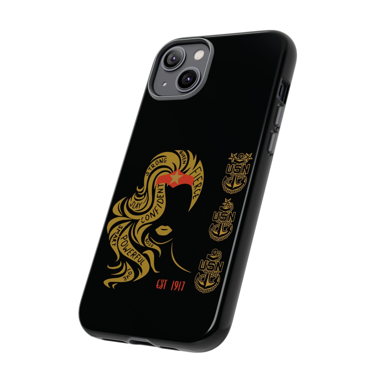 WW OG Long Hair Gold Phone Case