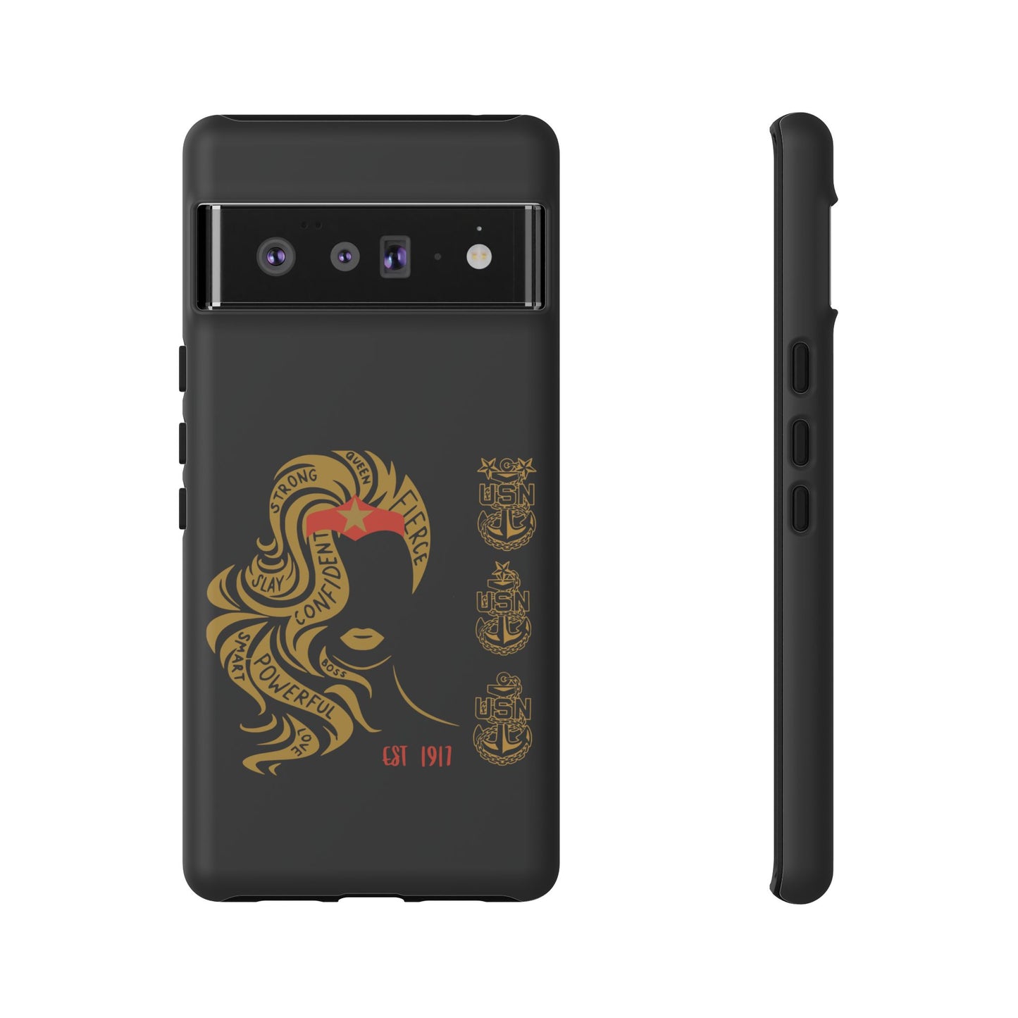 WW OG Long Hair Gold Phone Case