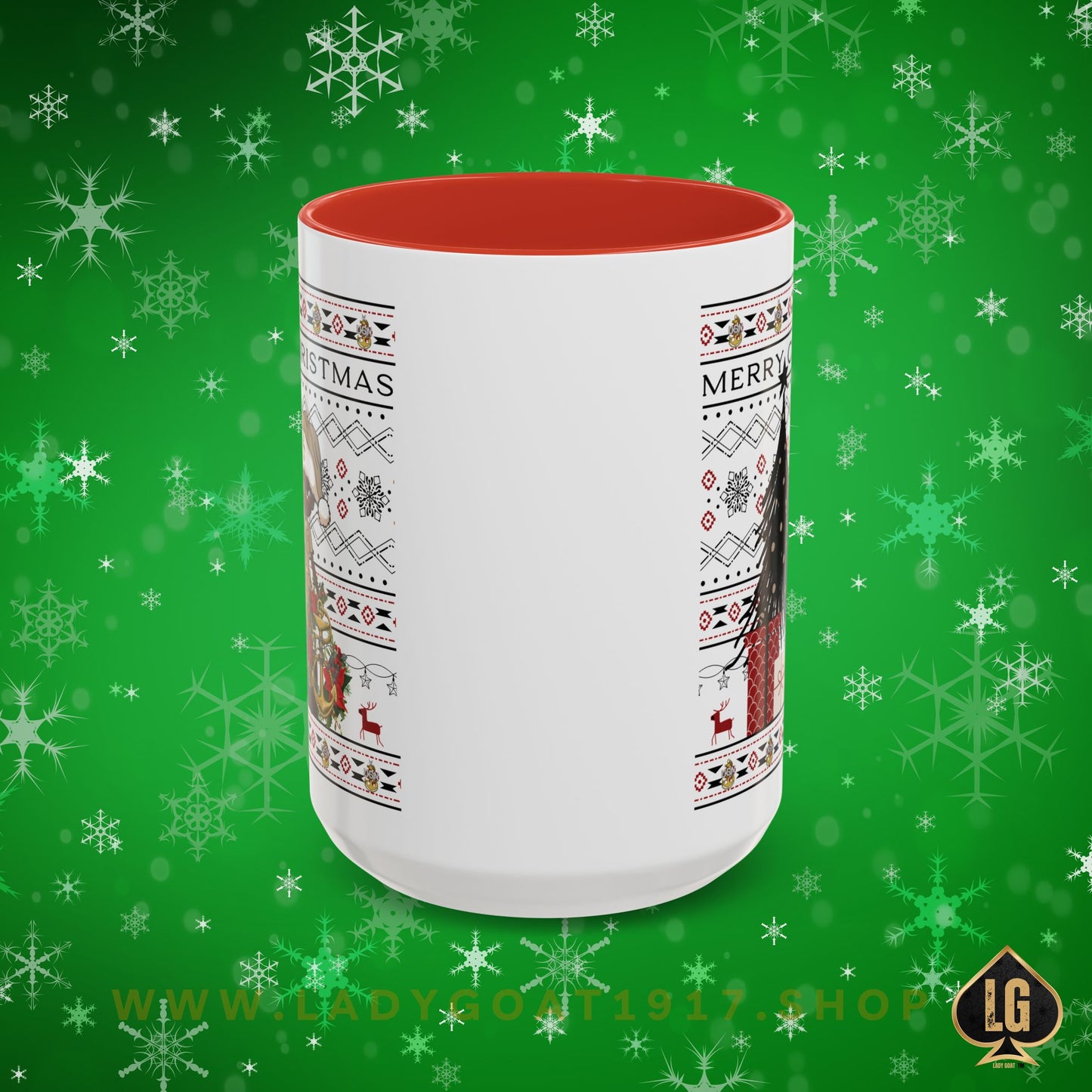 Khaki Christmas V3 15oz Mug