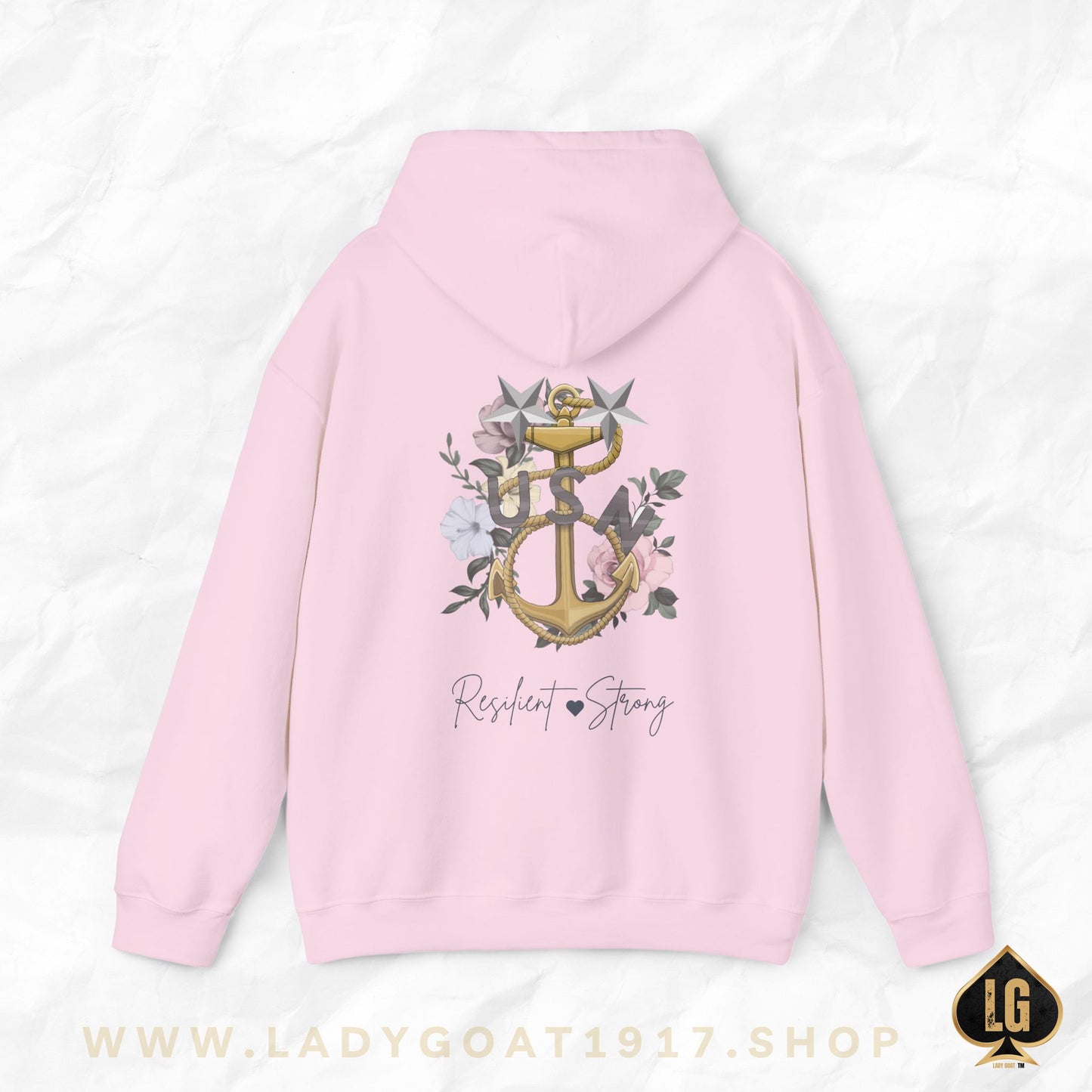 Resilient and Strong V9 Unisex Hoodie