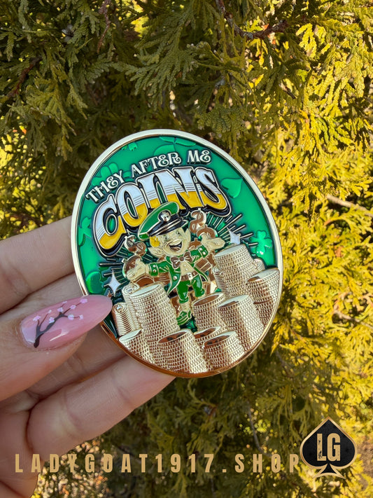 After me Coins Challenge Coin 25”