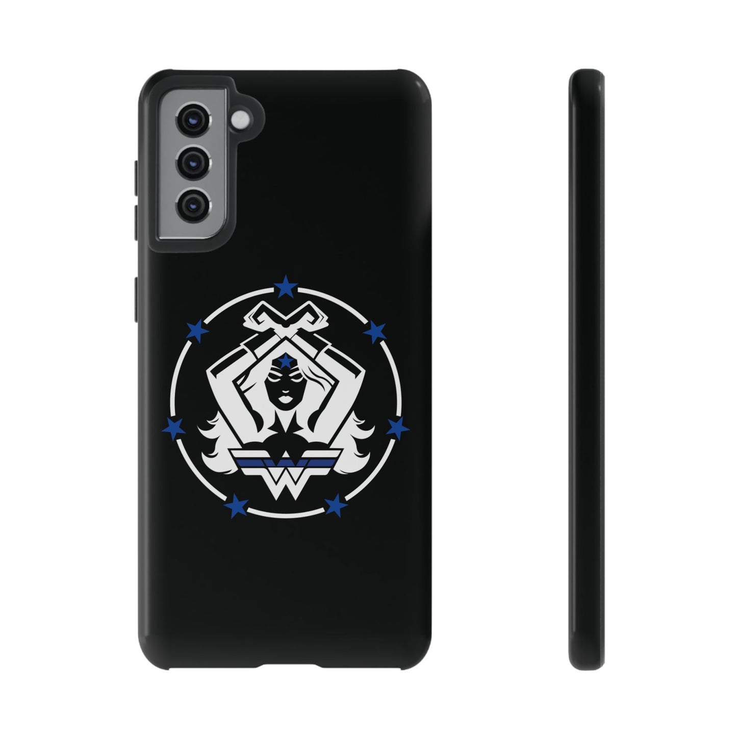 WW Blue Line Tough Phone Case