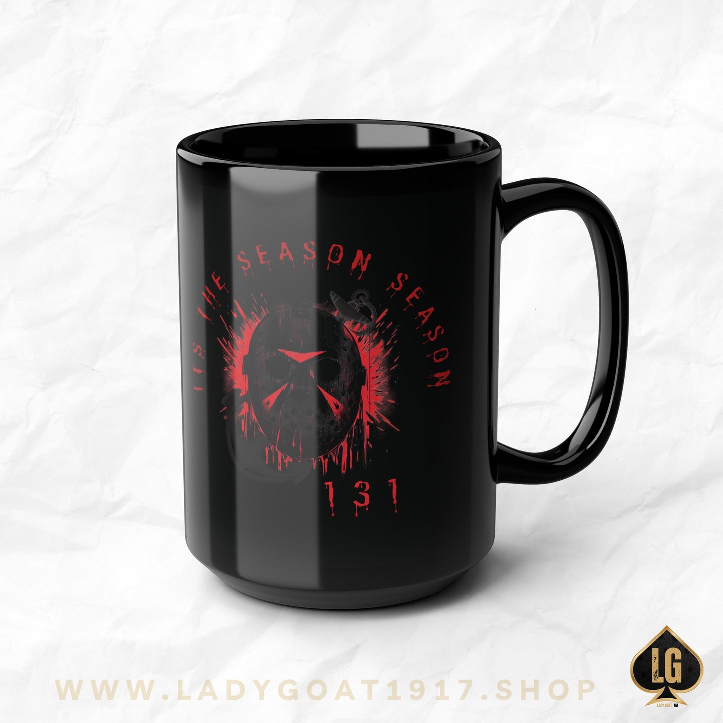 Jason Season 131 Black Mug