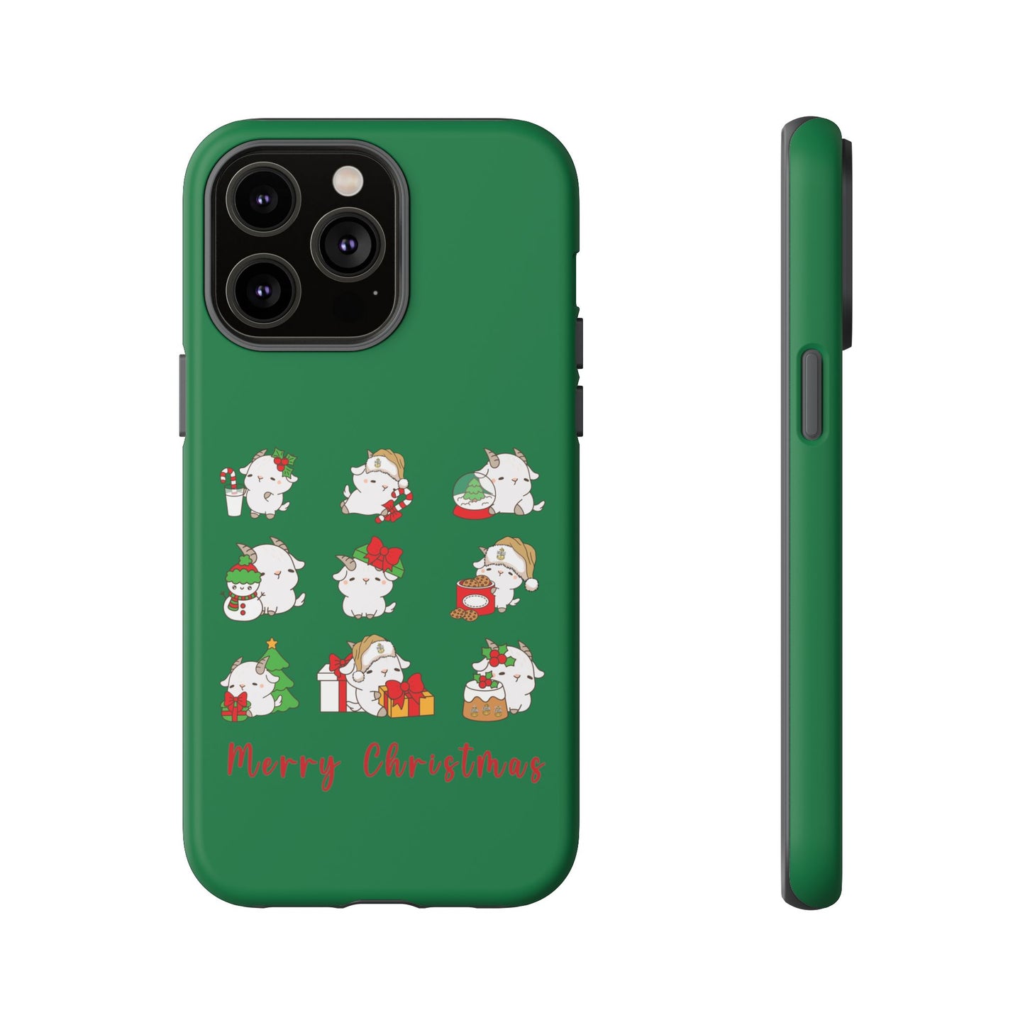 Hello Goat Christmas V2 Tough Phone Case