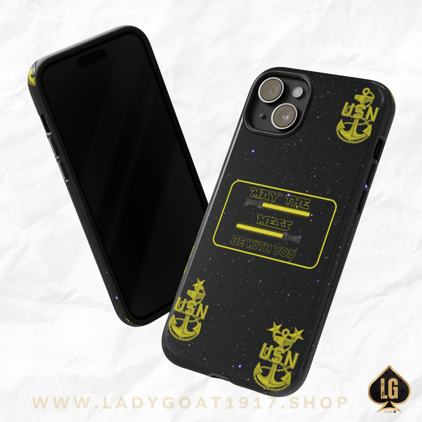 May The Mess Be With You !  Phone Case