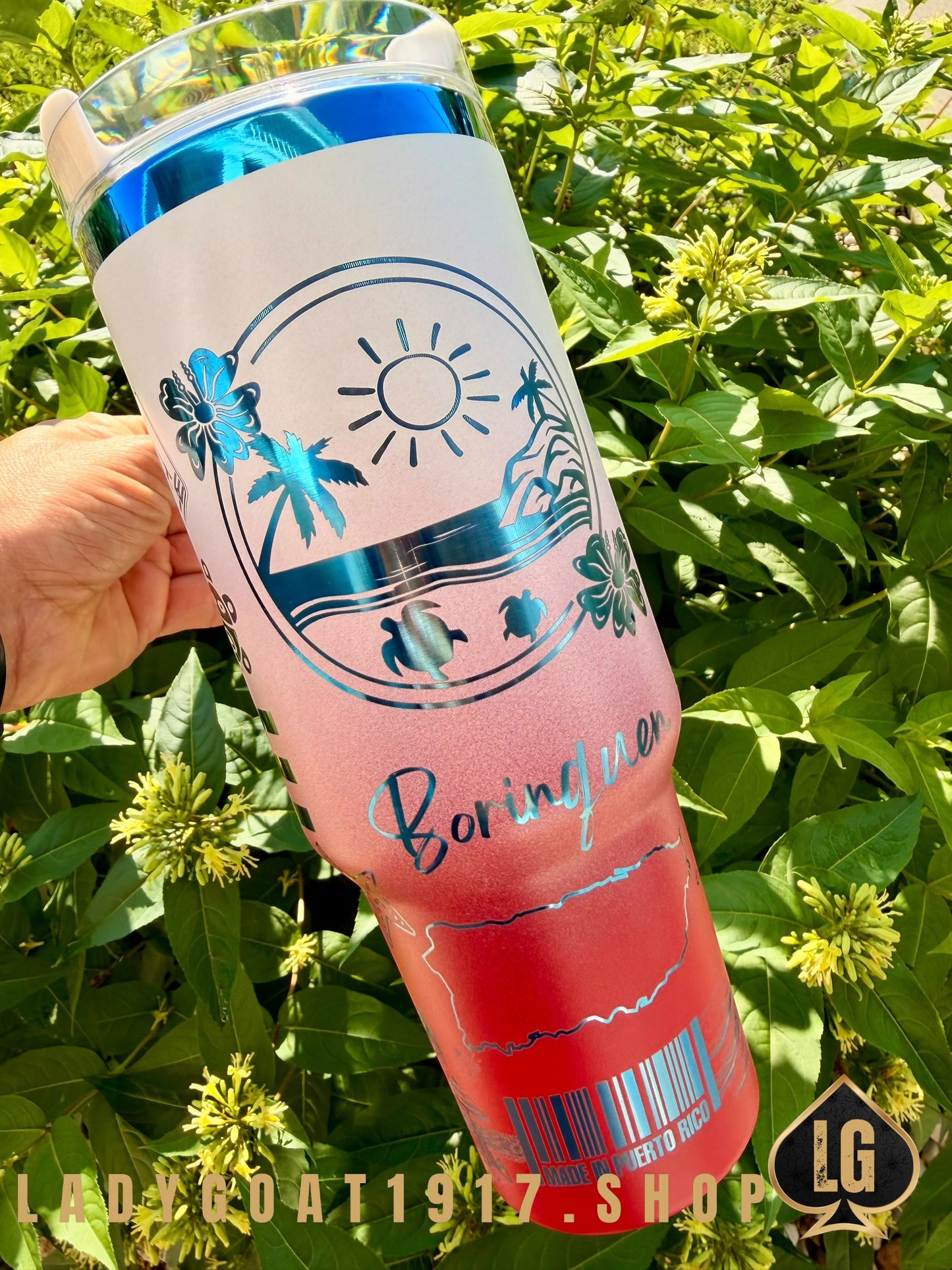 PR RWB 🇵🇷 40 oz Tumbler PRE-SALE JUL 30