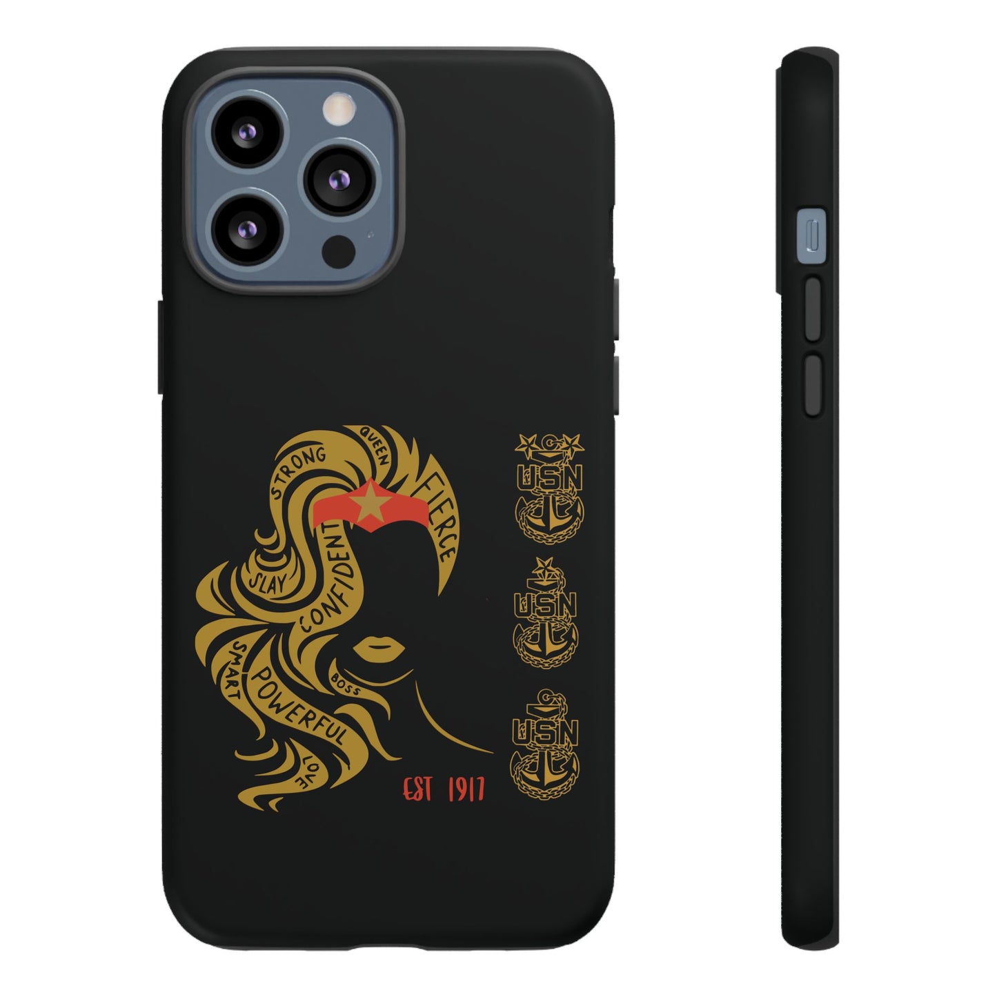 WW OG Long Hair Gold Phone Case