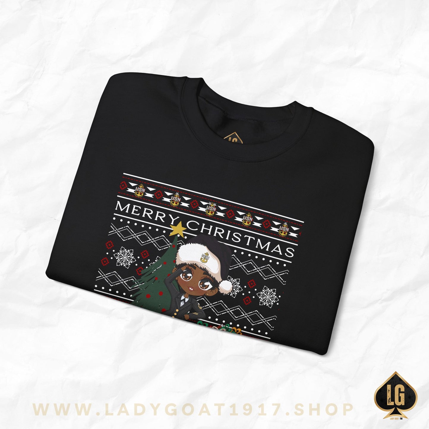 Christmas Blues V2 Crewneck Sweater