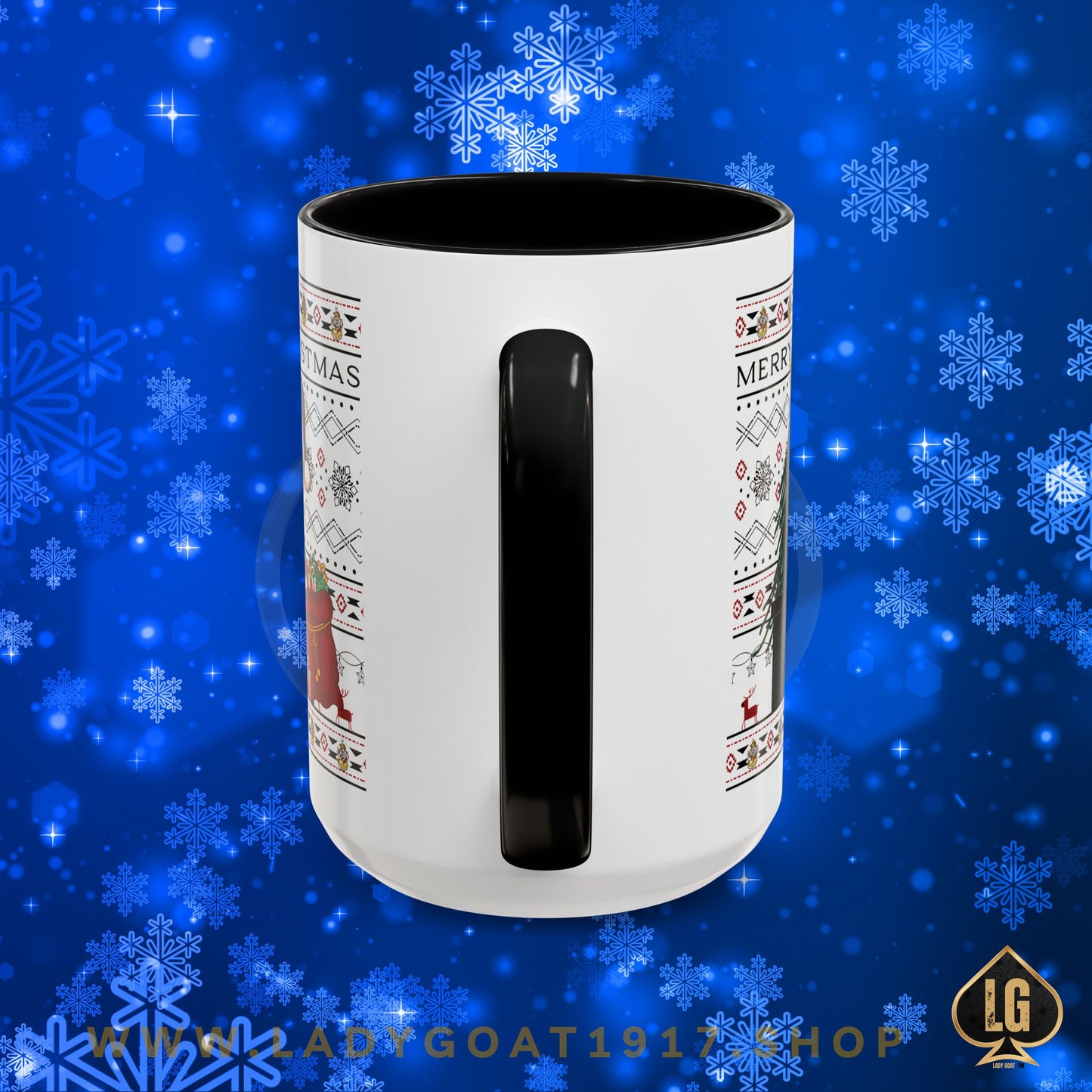 Christmas Blues V6 15oz Mug