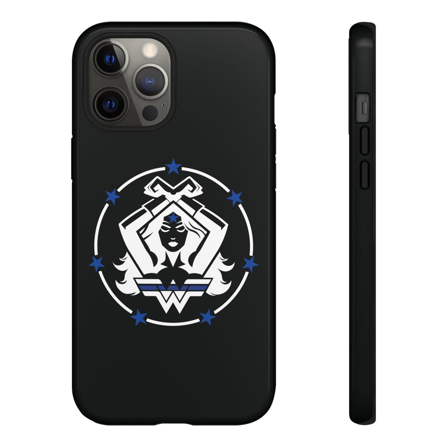 WW Blue Line Tough Phone Case