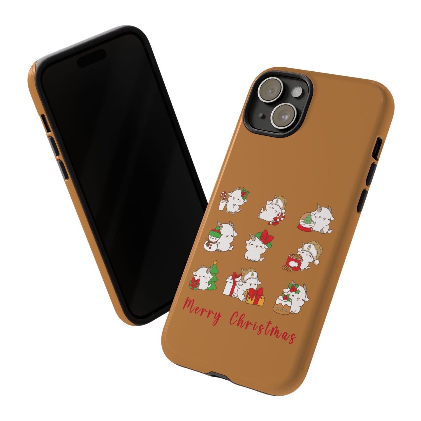 Hello Goat Christmas V1 Tough Phone Case