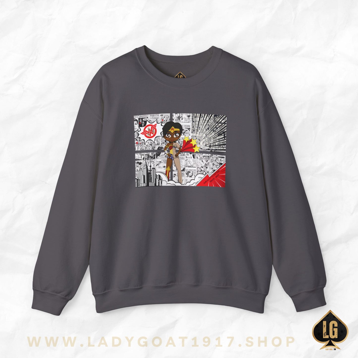 News Flash Comic V3 Crewneck Sweater
