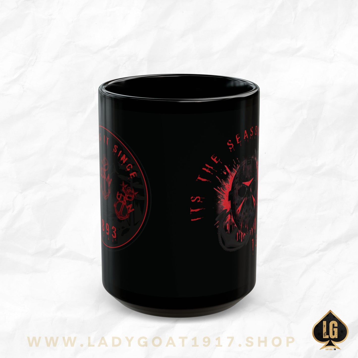 Jason Season 131 Black Mug