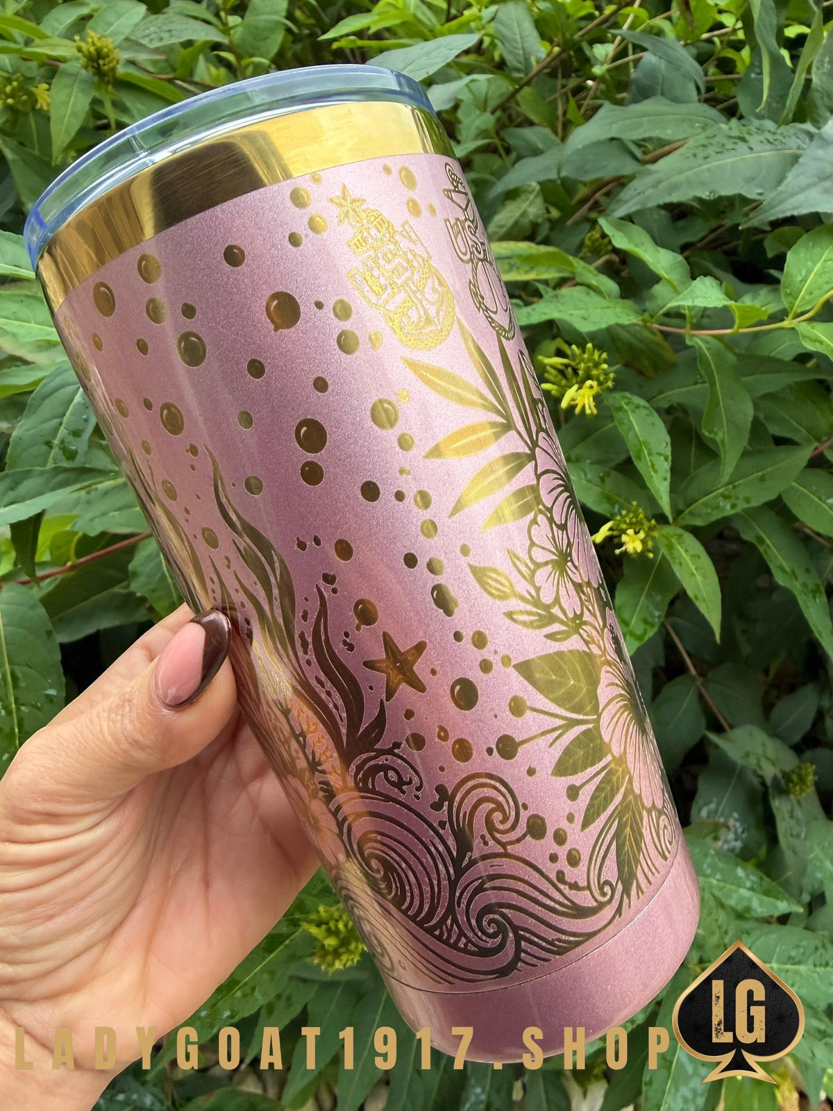 Rose Gold 20oz Tumbler