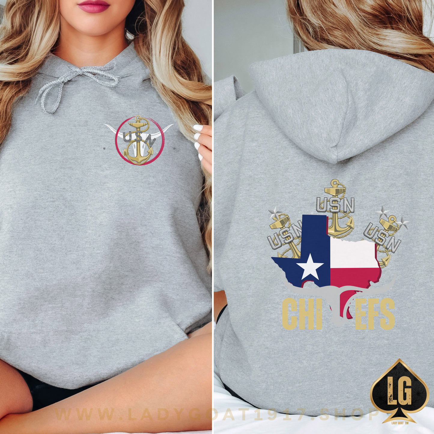 Texas Goat Unisex Hoodie