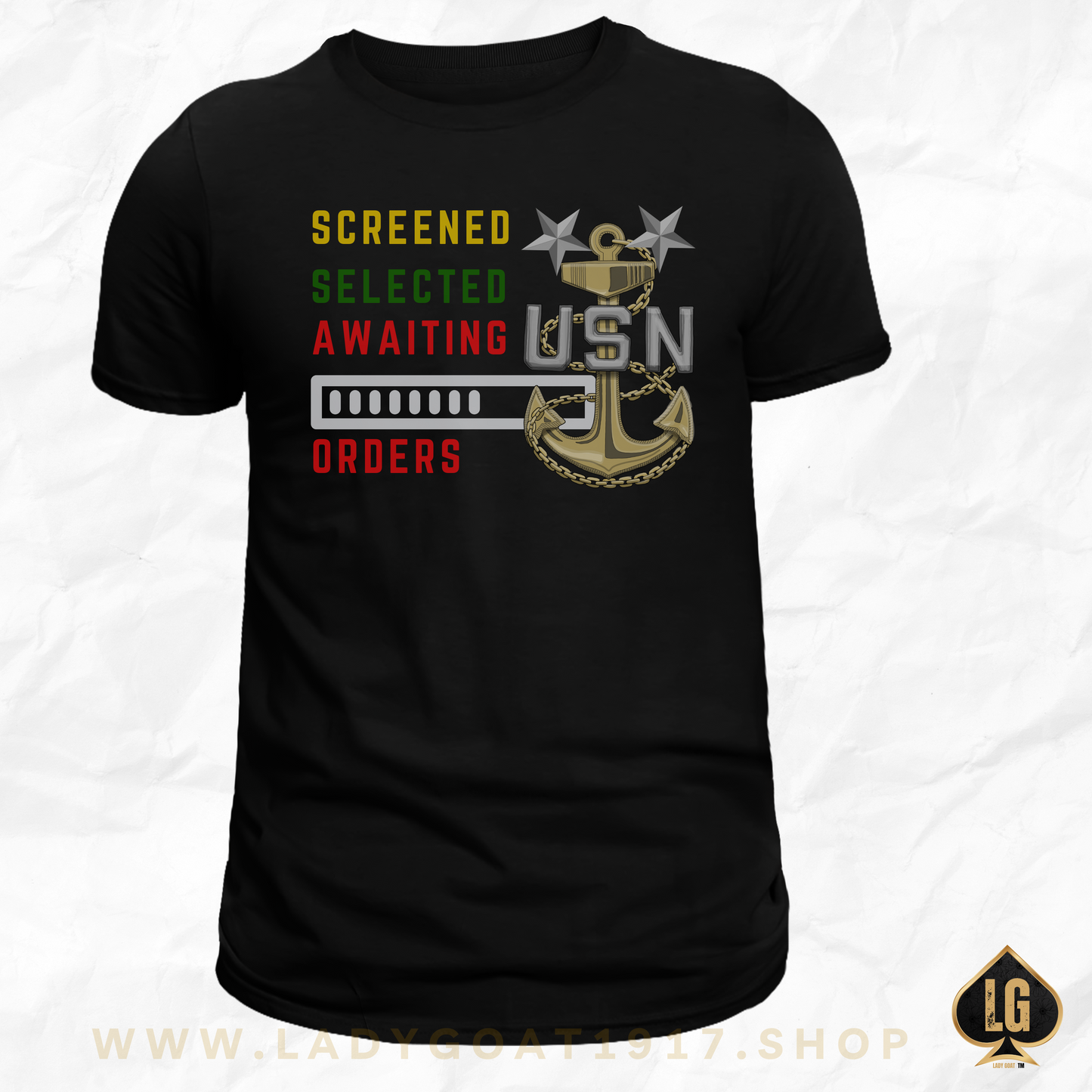 Screened Master Chief Tee