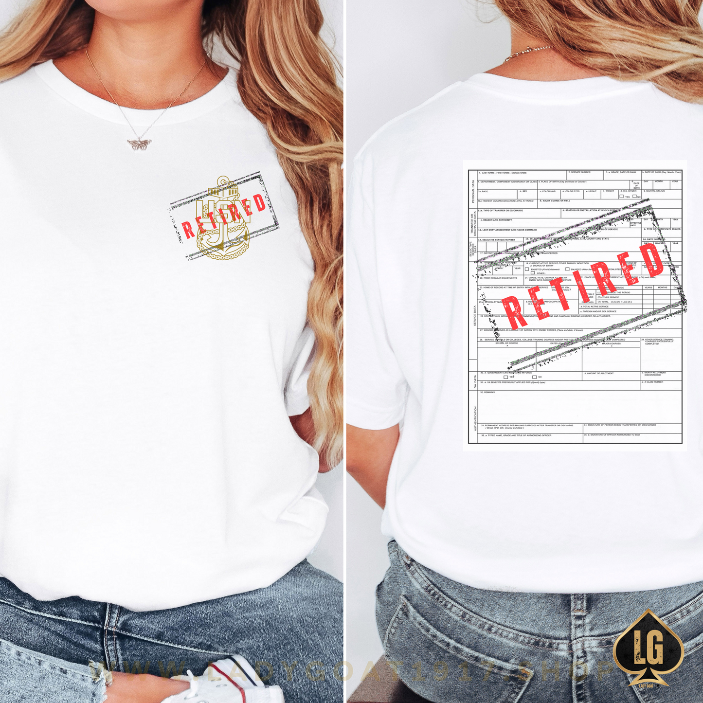 DD214 Retired CPO Unisex Tee