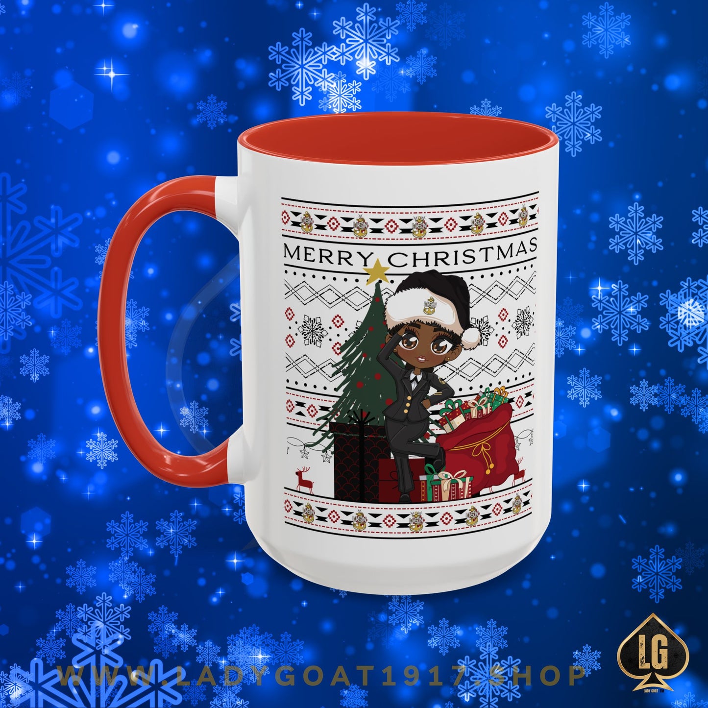 Christmas Blues V2  15oz Mug
