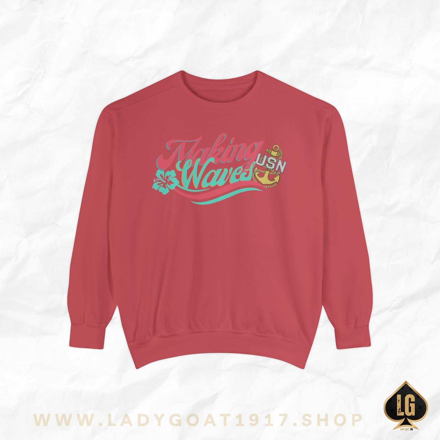 Making Waves Premium Unisex Relaxed Fit Sweatshirt