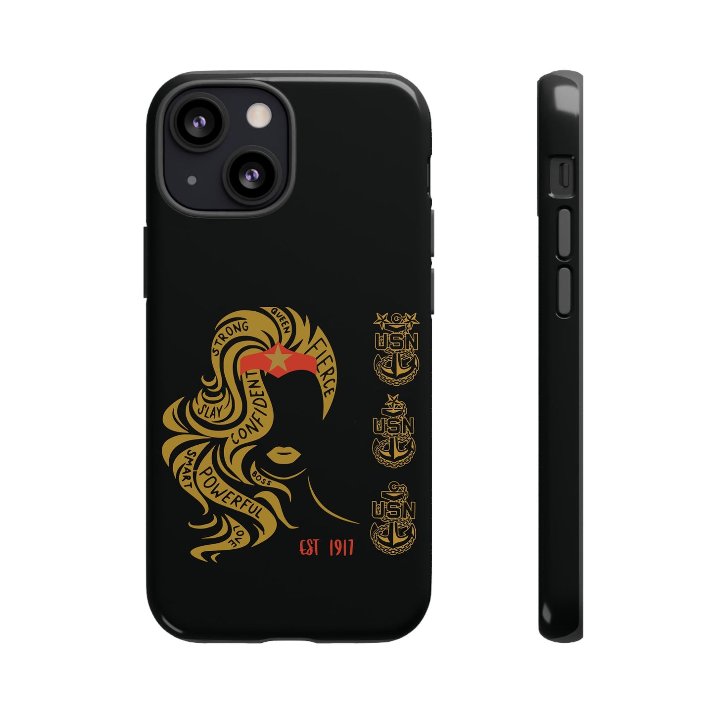 WW OG Long Hair Gold Phone Case