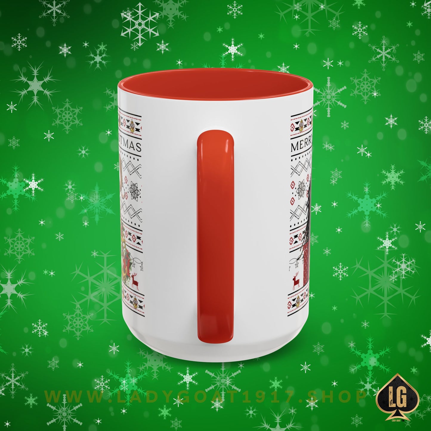 Khaki Christmas V4 15oz Mug
