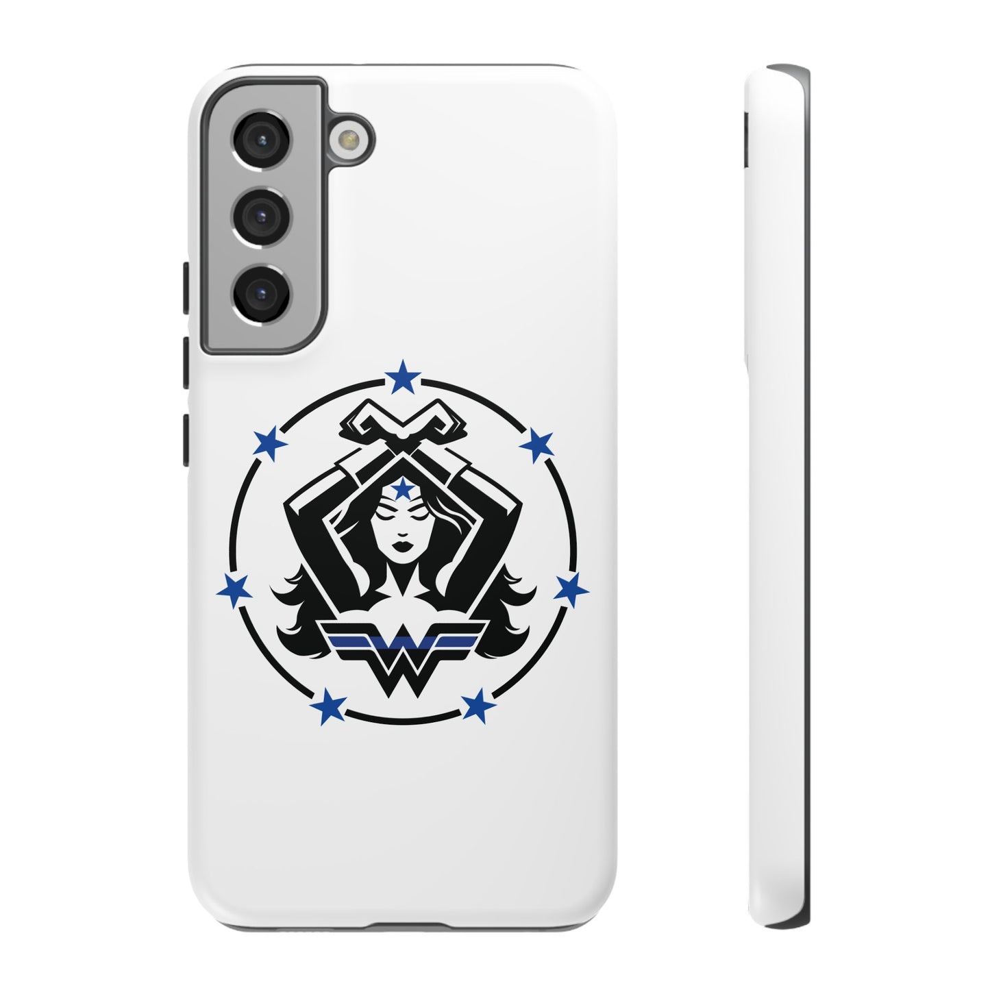 WW Blue Line Tough Phone Case V2