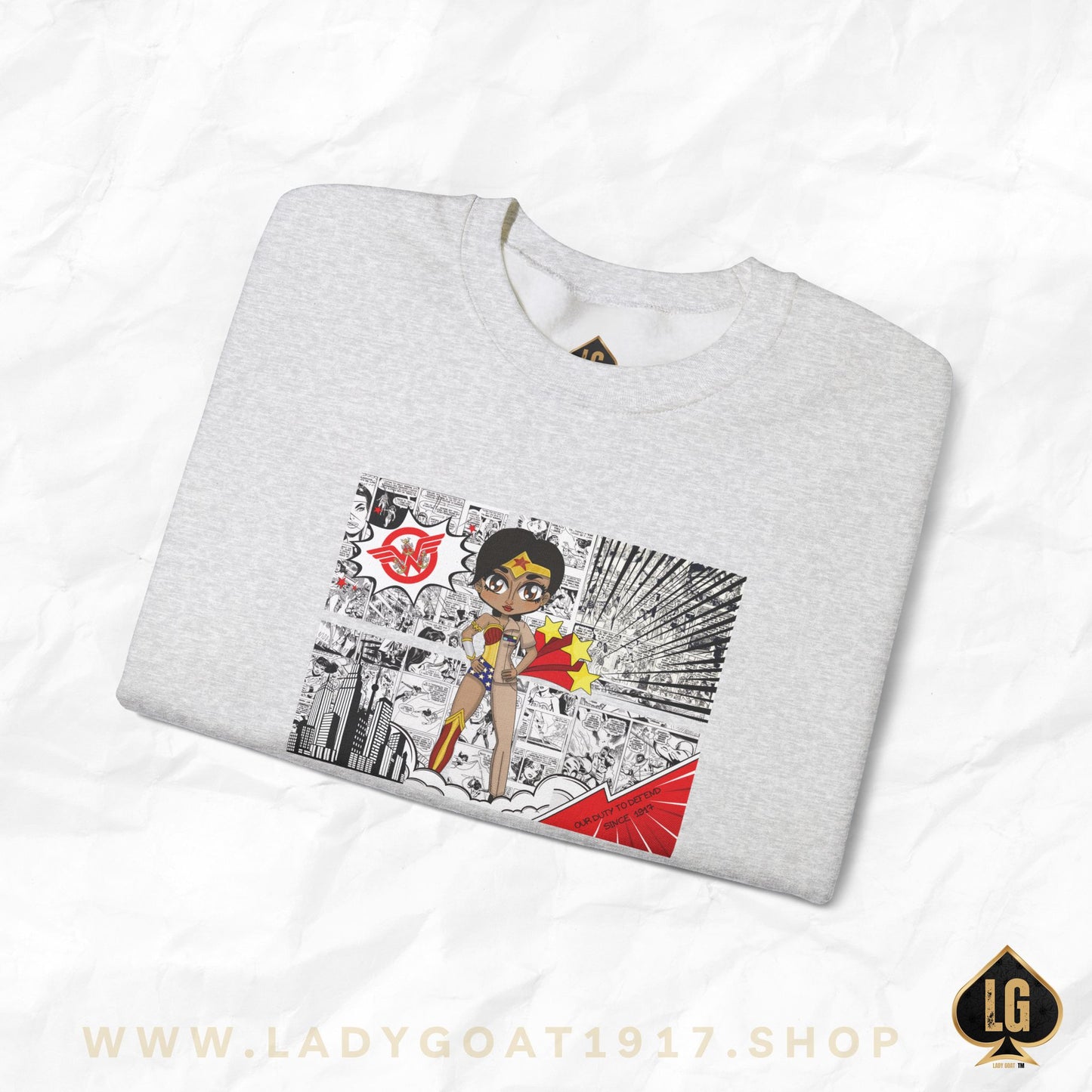 News Flash Comic V1 Crewneck Sweater