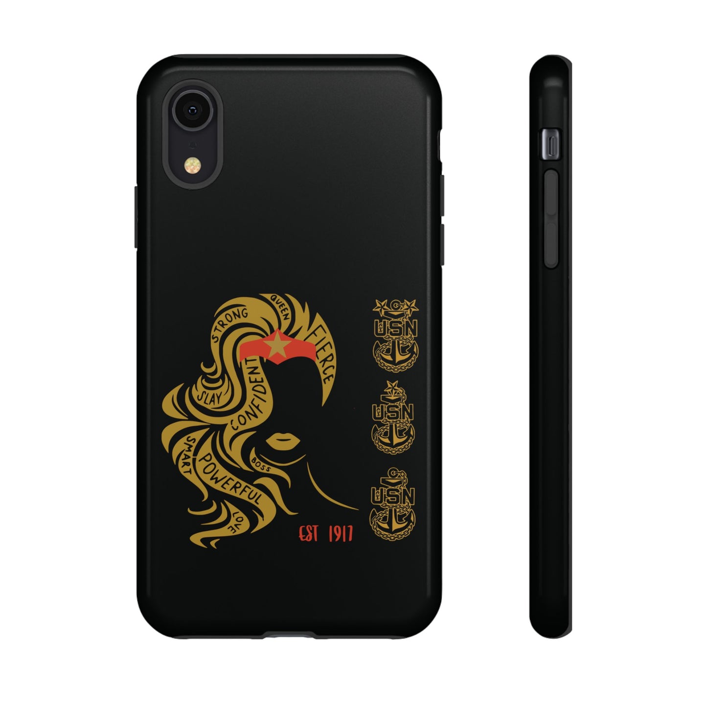 WW OG Long Hair Gold Phone Case