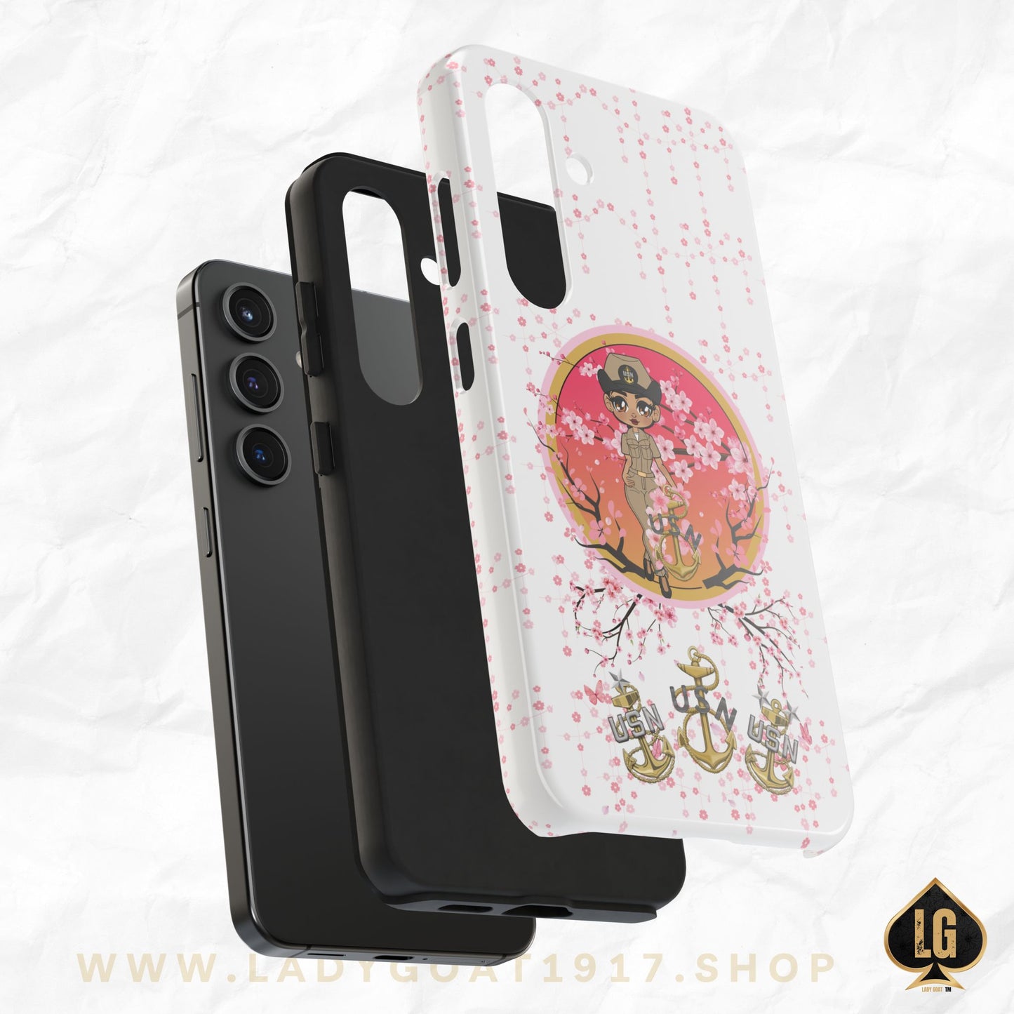 V3 Blossom Tough Phone Cases