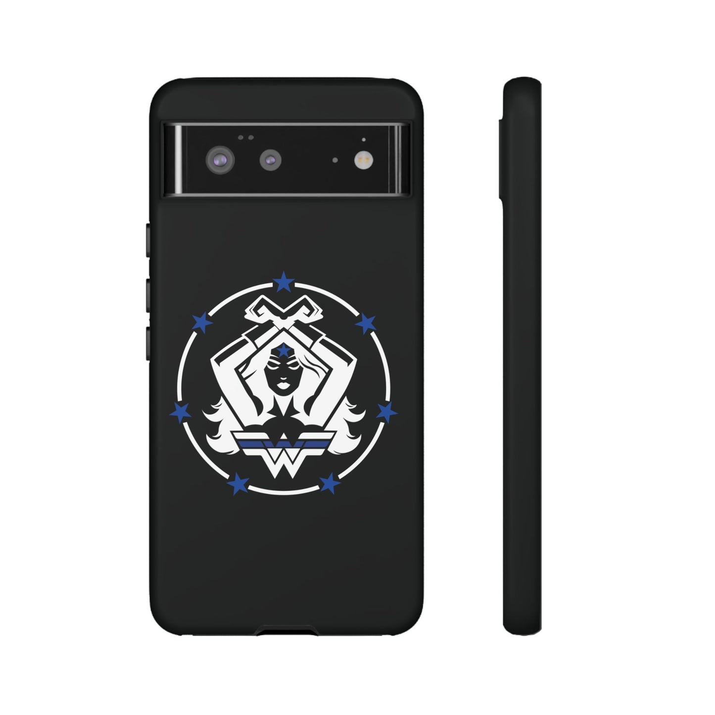 WW Blue Line Tough Phone Case