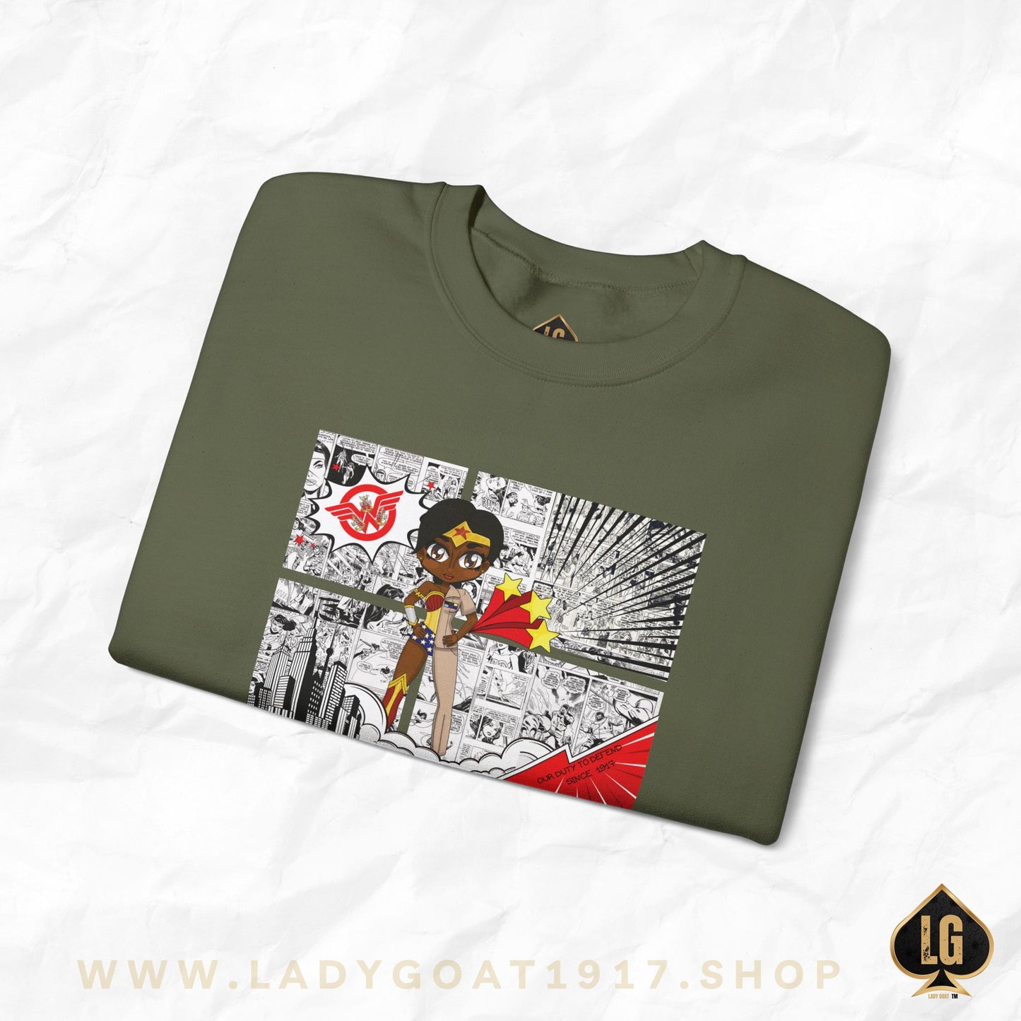 News Flash Comic V3 Crewneck Sweater