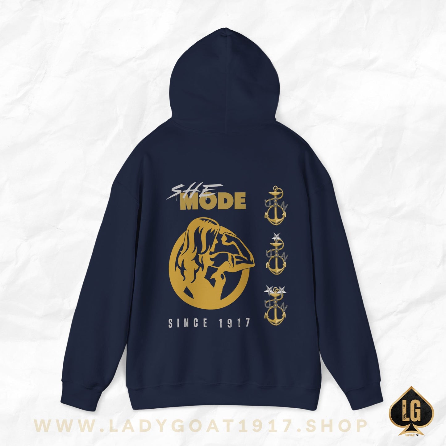 She Mode Unisex Hoodie