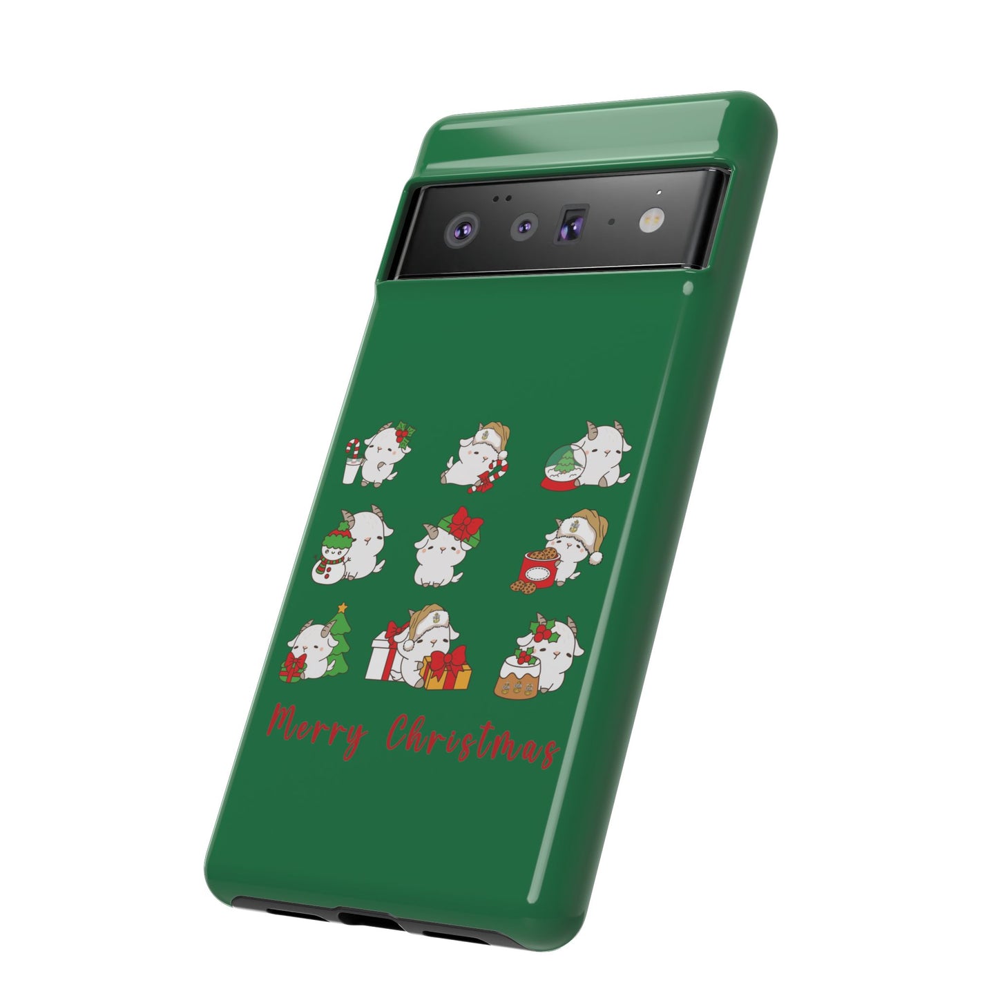 Hello Goat Christmas V2 Tough Phone Case