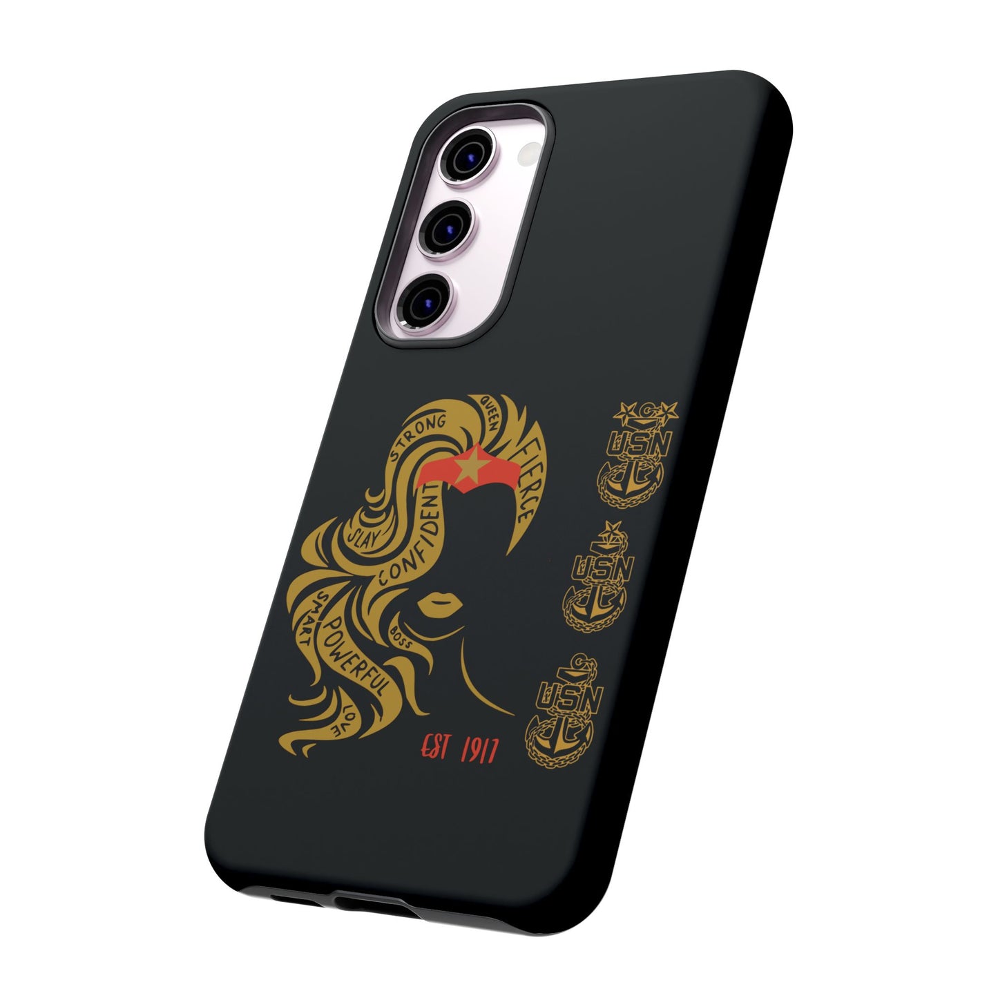 WW OG Long Hair Gold Phone Case