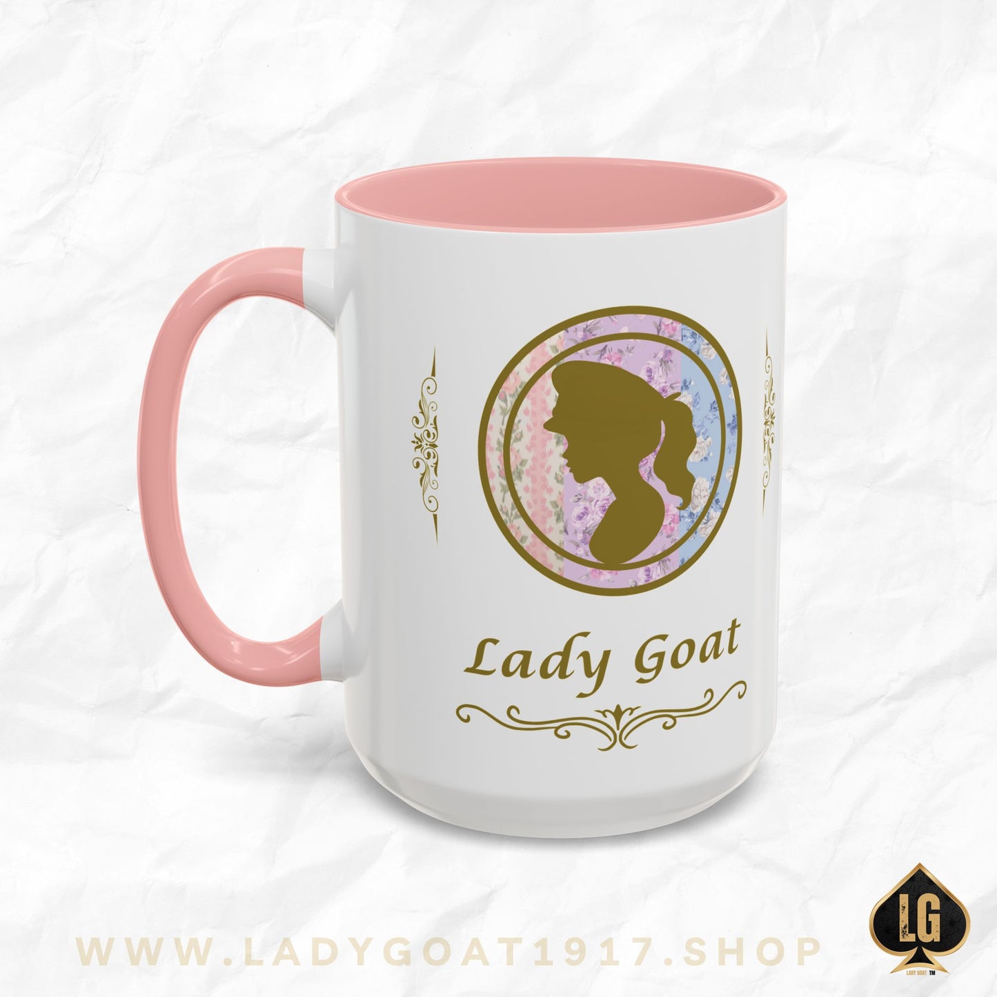 LADYGOATFANCY V4 Accent Coffee Mug 15oz