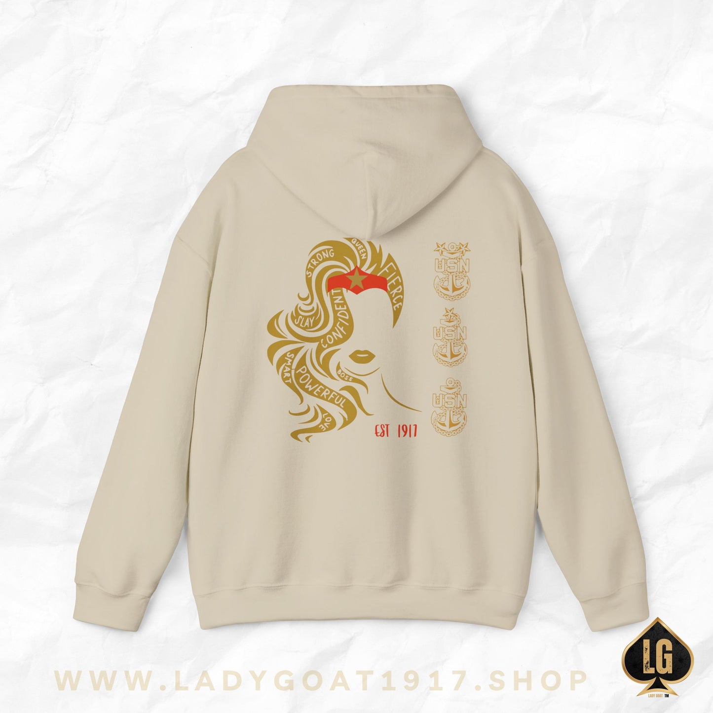 WW OG Long Hair Gold Hoodie