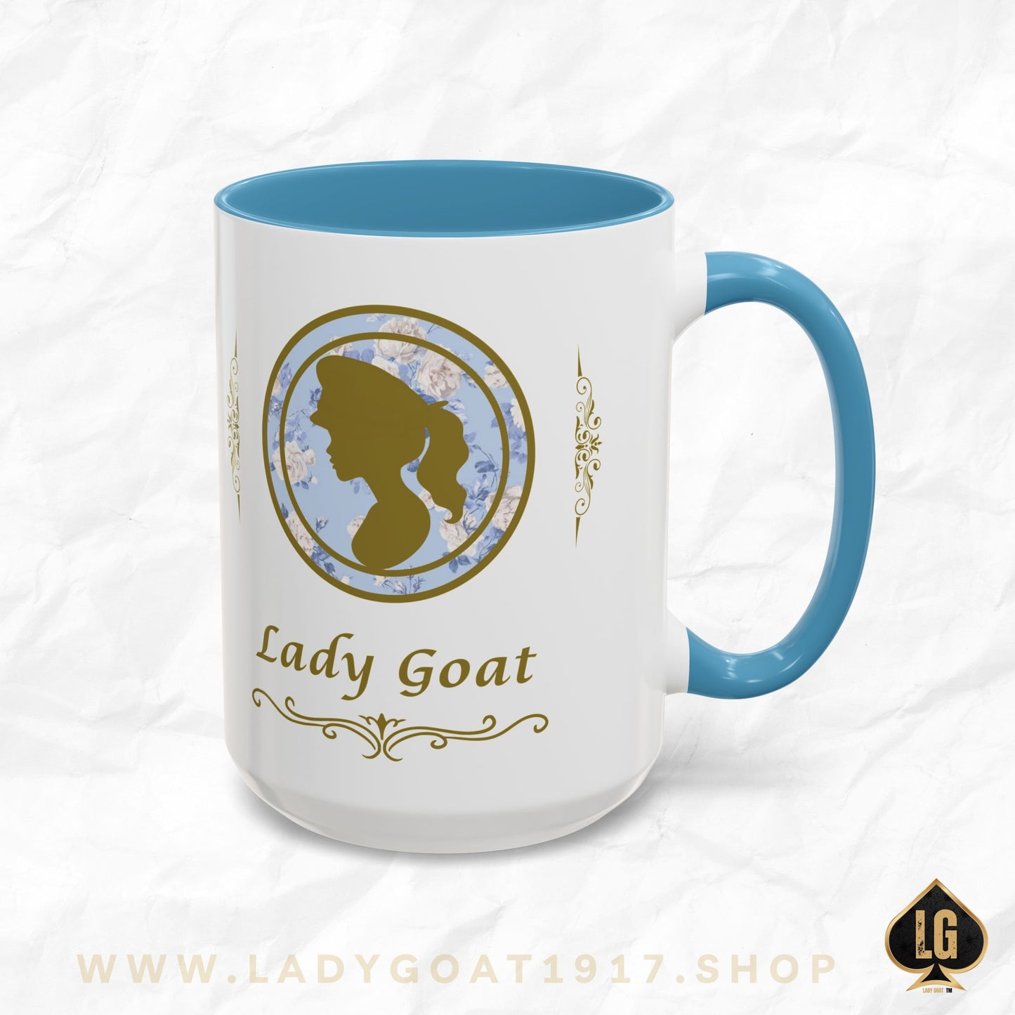 LADYGOATFANCY V2 Accent Coffee Mug 15oz