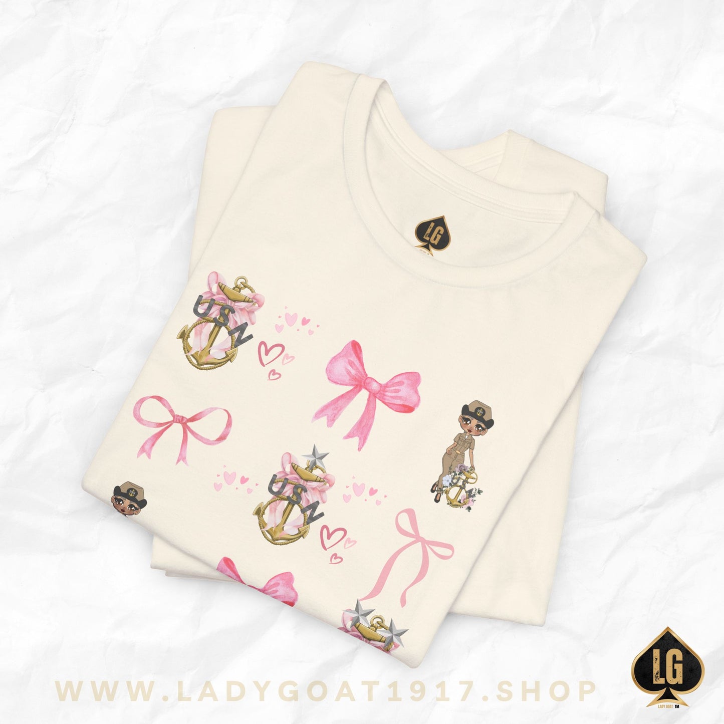 Lady Goat Coquette V9 Unisex Tee