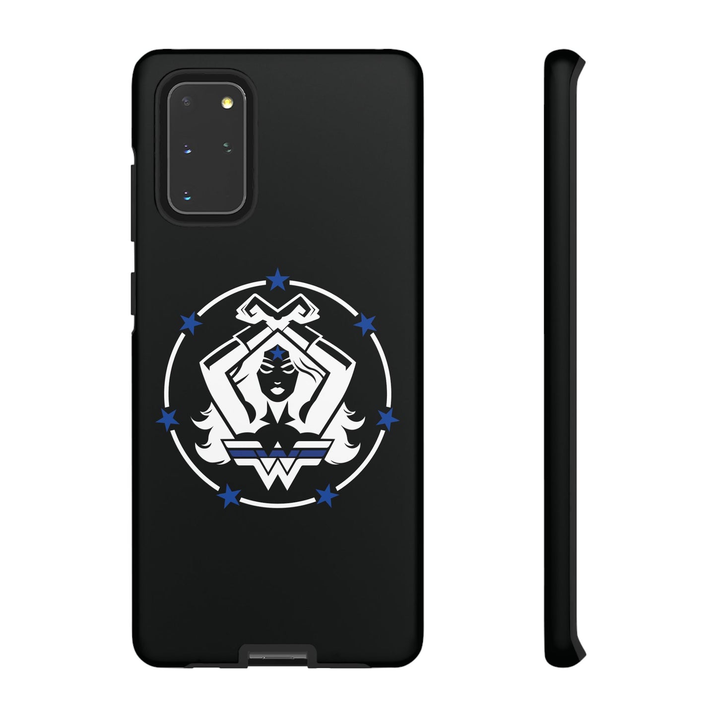 WW Blue Line Tough Phone Case