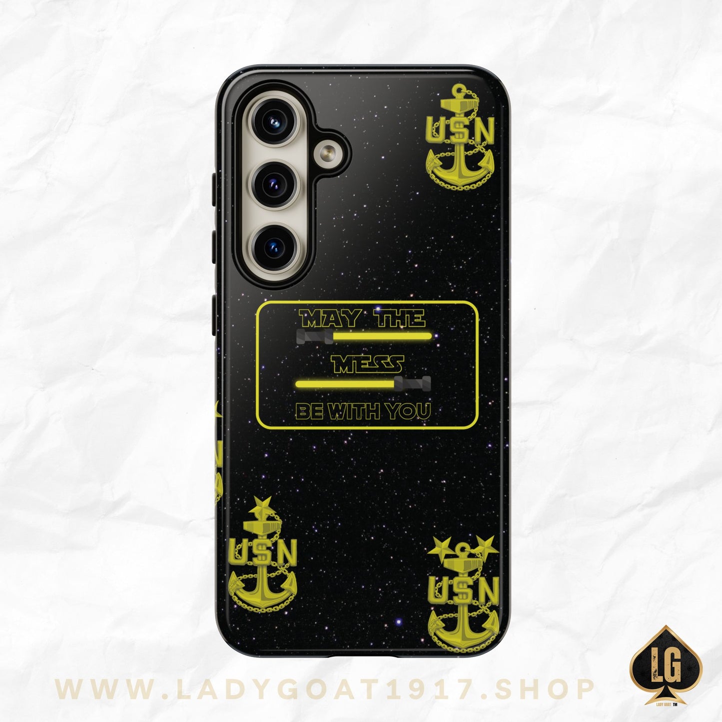 May The Mess Be With You !  Phone Case
