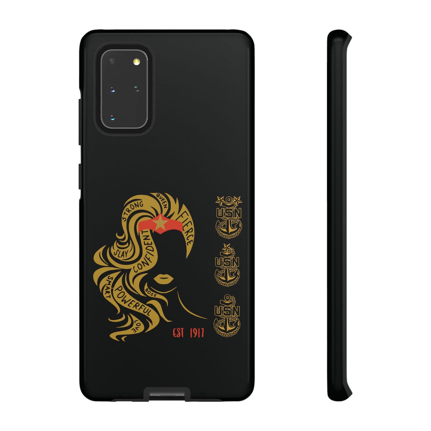 WW OG Long Hair Gold Phone Case