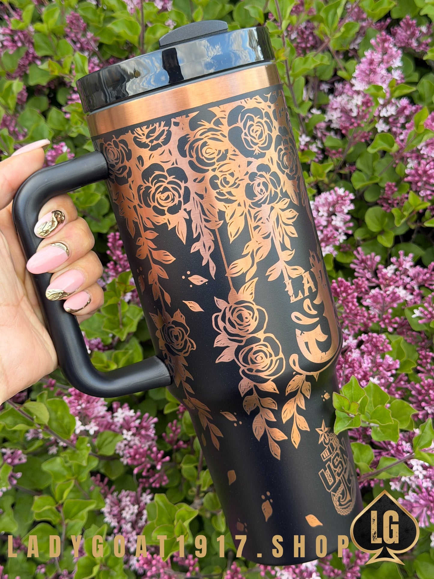 Jefa Black Cooper 40oz Tumbler Limited