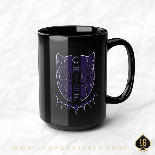 Chief Forever Black Mug
