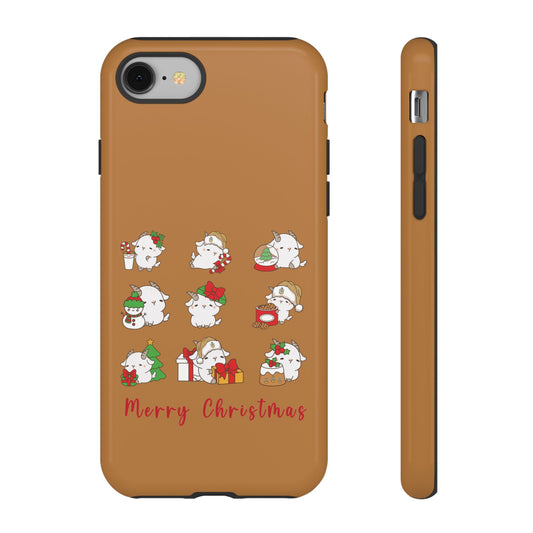 Hello Goat Christmas V1 Tough Phone Case