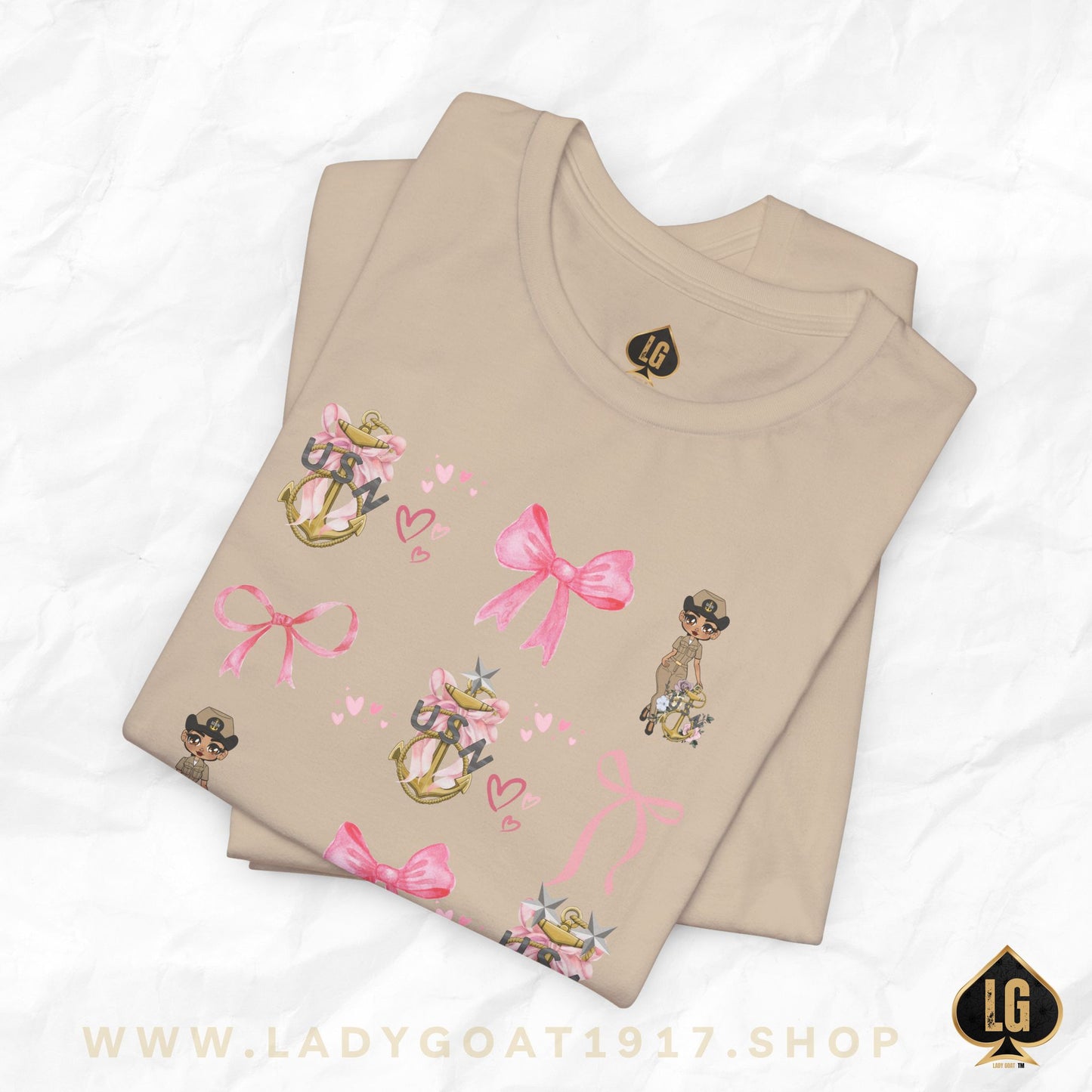 Lady Goat Coquette V1 Unisex Tee